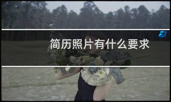 简历照片有什么要求