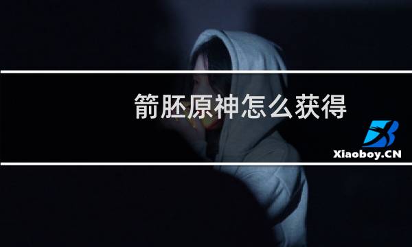 箭胚原神怎么获得