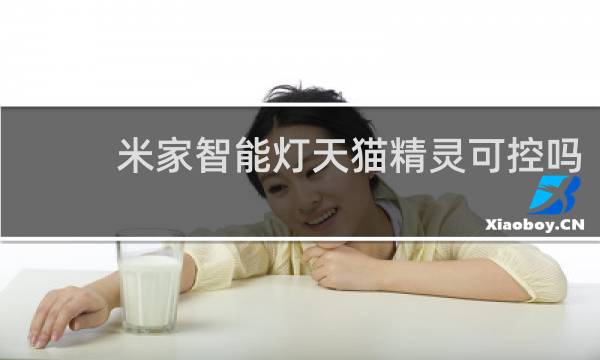米家智能灯天猫精灵可控吗