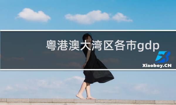 粤港澳大湾区各市gdp