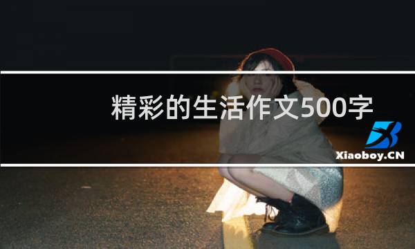 精彩的生活作文500字