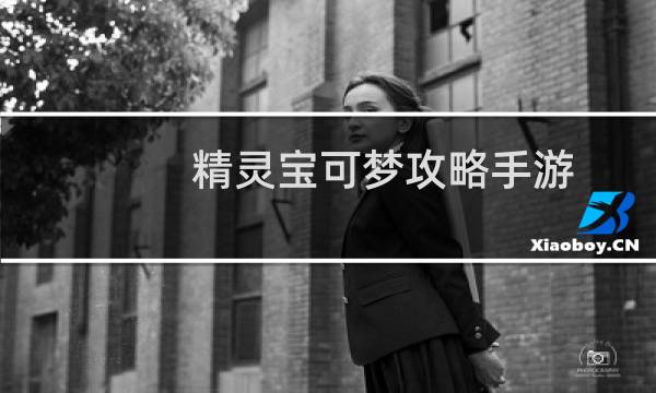 精灵宝可梦攻略手游