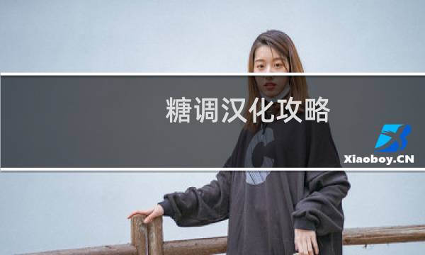 糖调汉化攻略