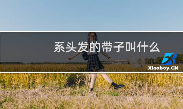 系头发的带子叫什么
