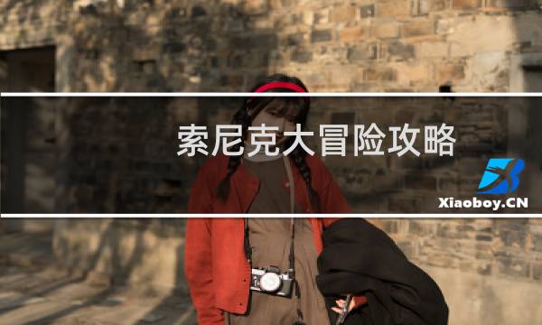 索尼克大冒险攻略