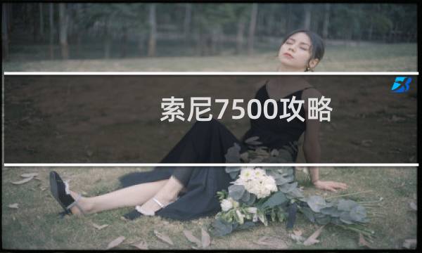 索尼7500攻略