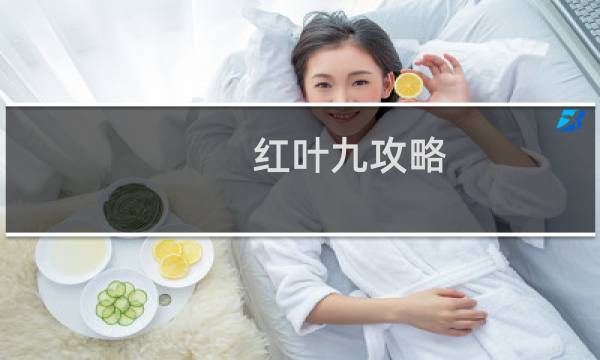 红叶九攻略