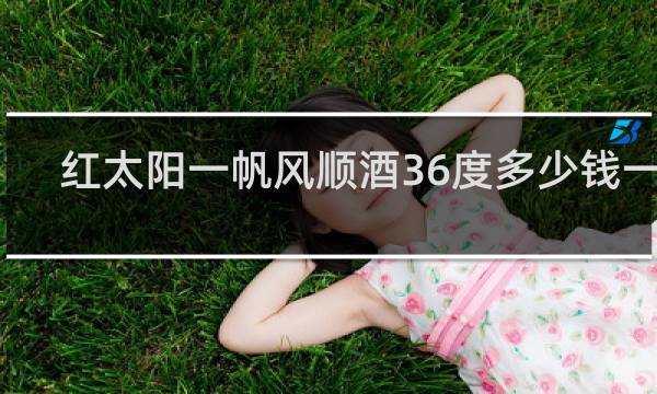 红太阳一帆风顺酒36度多少钱一箱