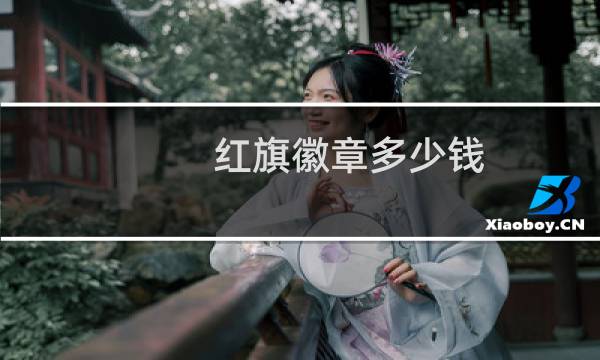 红旗徽章多少钱
