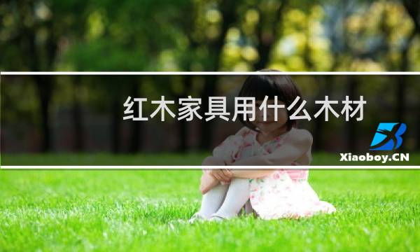 红木家具用什么木材