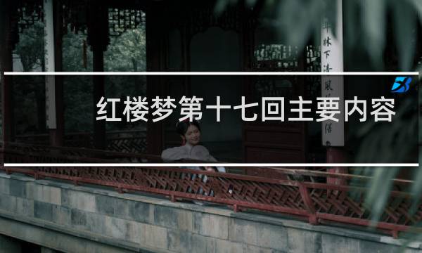 红楼梦第十七回主要内容
