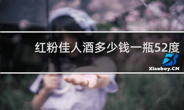 红粉佳人酒多少钱一瓶52度