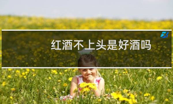 红酒不上头是好酒吗