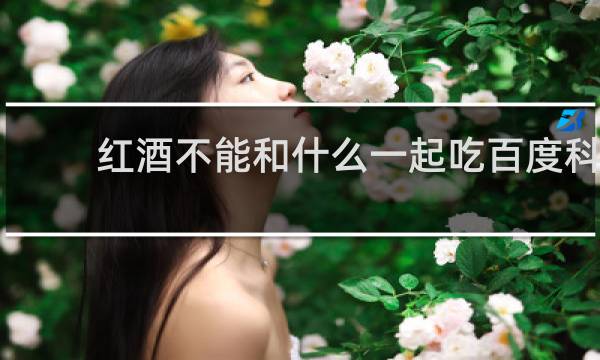 红酒不能和什么一起吃百度科