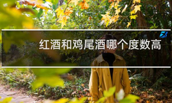 红酒和鸡尾酒哪个度数高