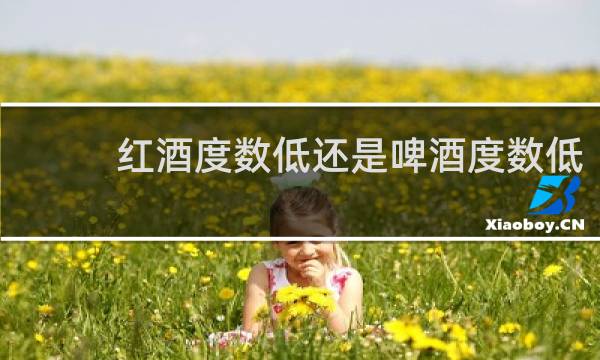 红酒度数低还是啤酒度数低