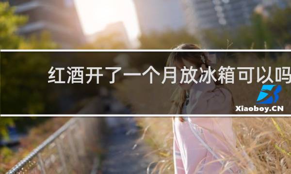 红酒开了一个月放冰箱可以吗