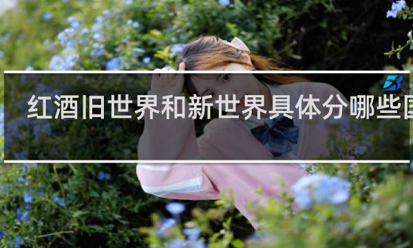 红酒旧世界和新世界具体分哪些国家
