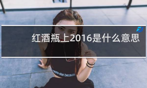 红酒瓶上2016是什么意思