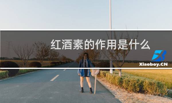 红酒素的作用是什么