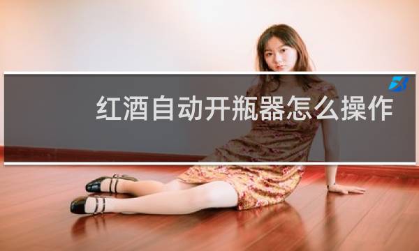 红酒自动开瓶器怎么操作