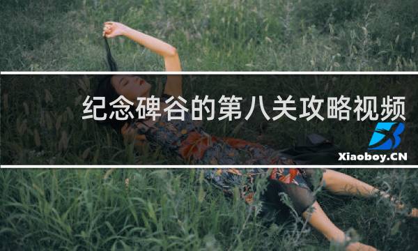 纪念碑谷的第八关攻略视频