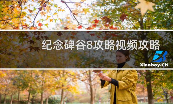 纪念碑谷8攻略视频攻略