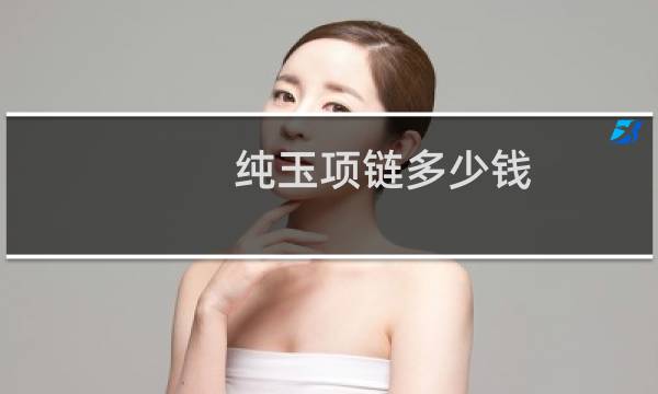 纯玉项链多少钱