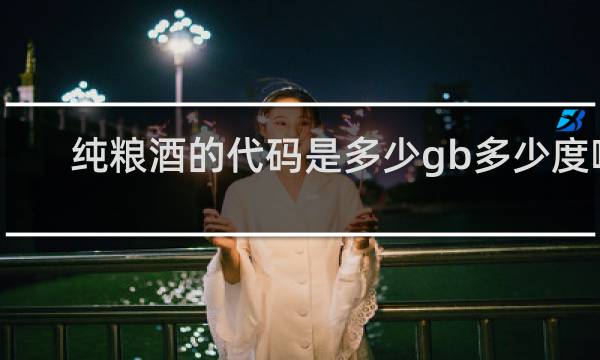 纯粮酒的代码是多少gb多少度啊