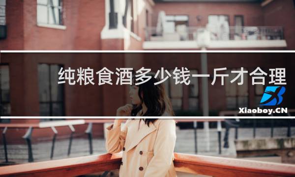 纯粮食酒多少钱一斤才合理