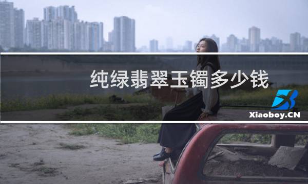 纯绿翡翠玉镯多少钱