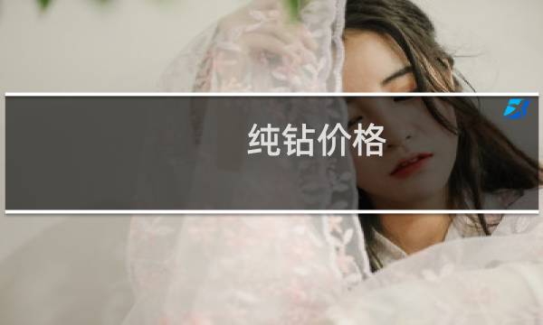 纯钻价格