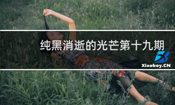 纯黑消逝的光芒第十九期