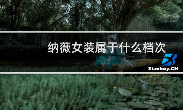 纳薇女装属于什么档次
