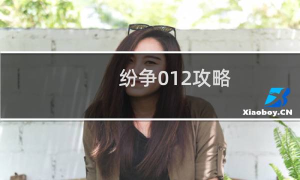纷争012攻略