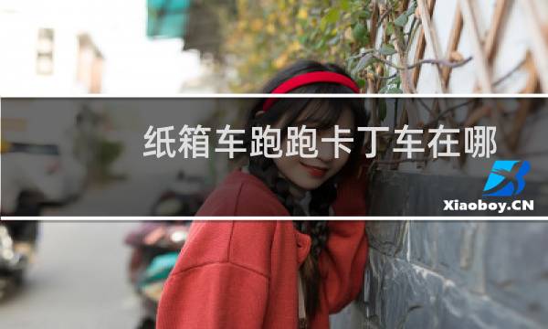 纸箱车跑跑卡丁车在哪