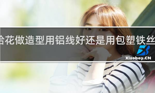 给花做造型用铝线好还是用包塑铁丝铁线好
