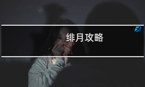 绯月攻略