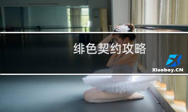 绯色契约攻略