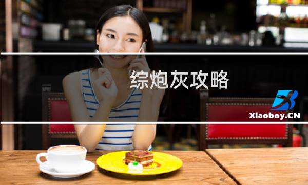 综炮灰攻略