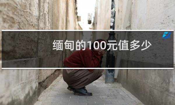 缅甸的100元值多少