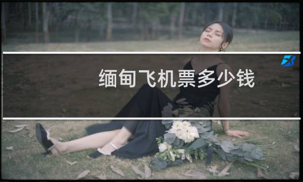 缅甸飞机票多少钱
