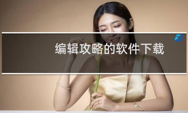 编辑攻略的软件下载