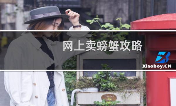 网上卖螃蟹攻略