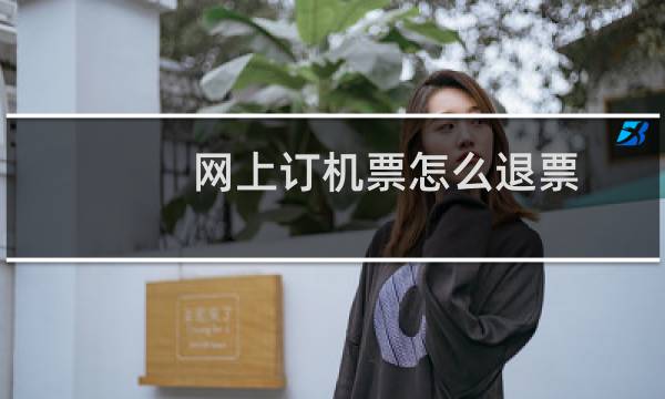 网上订机票怎么退票