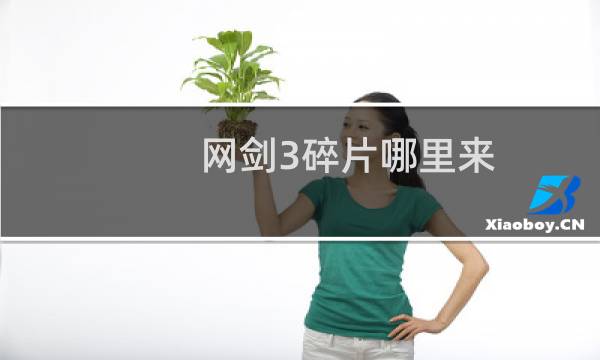 网剑3碎片哪里来