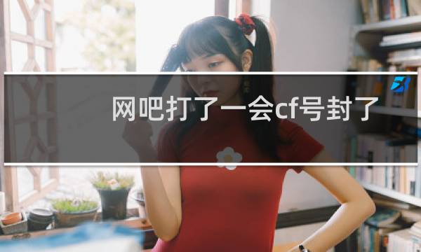 网吧打了一会cf号封了