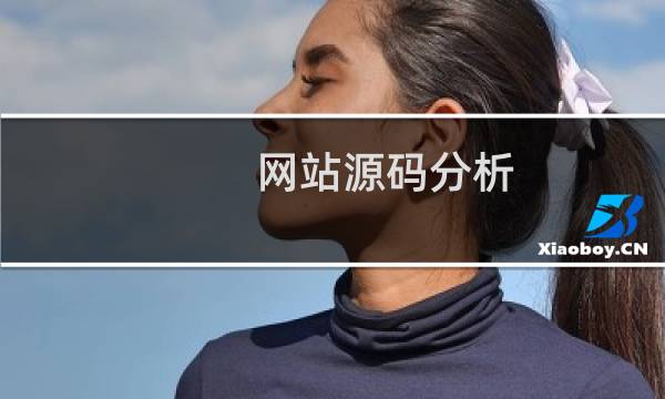 网站源码分析