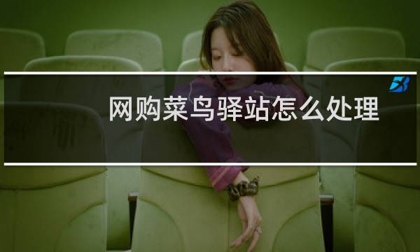 网购菜鸟驿站怎么处理