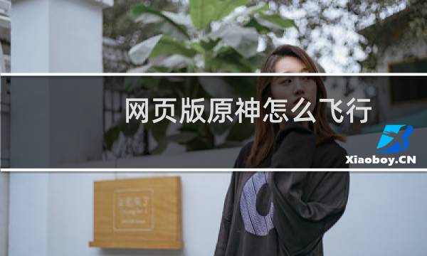 网页版原神怎么飞行